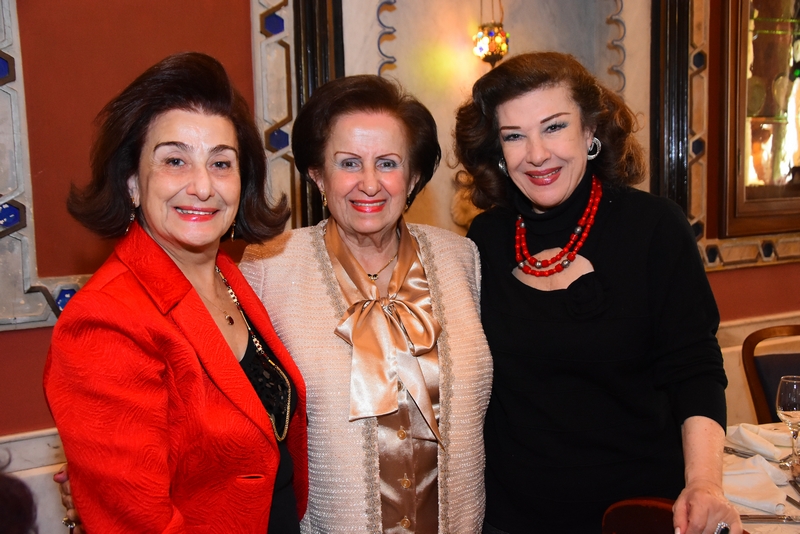 Young Women Christian Association lunch at Villa Linda Sursock